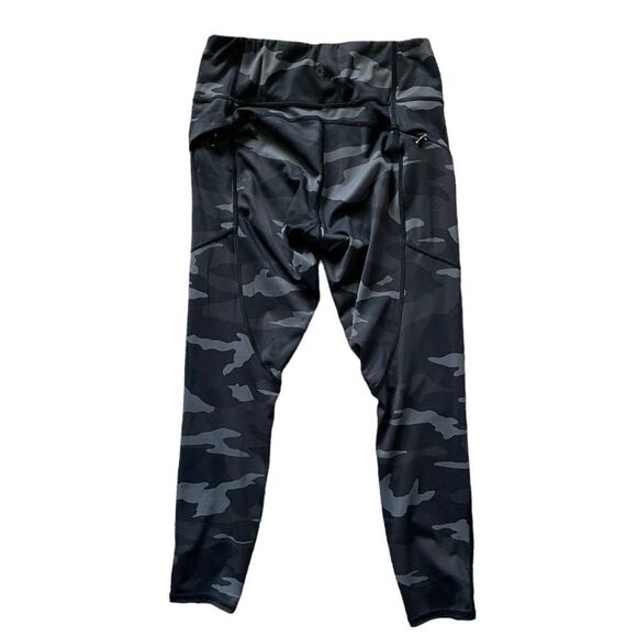 ATHLETA Camo Contender 7/8 Tight Black Gray Size Small - Picture 4 of 9